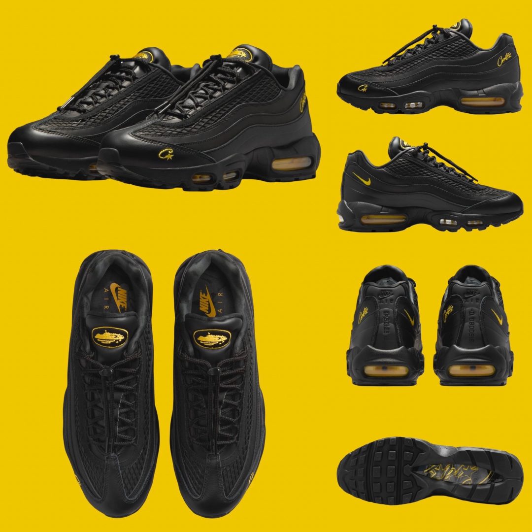 CORTEIZ × NIKE AIR MAX 95 HONEY BLACKが2025年4月頃に海外発売予定