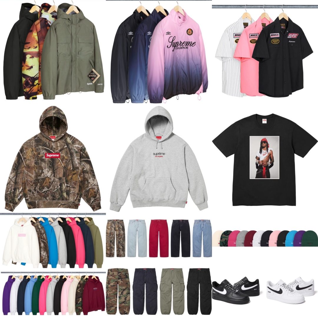 Supremeの25FW 25AWコレクションでかっこいいと思ったアイテム10選
