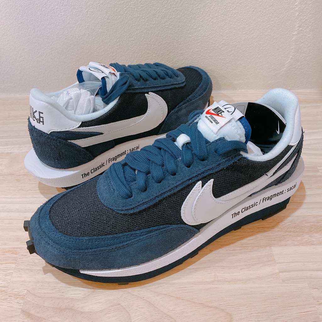 FRAGMENT DESIGN × sacai × NIKE LDWAFFLE BLACKENED BLUEの所有者