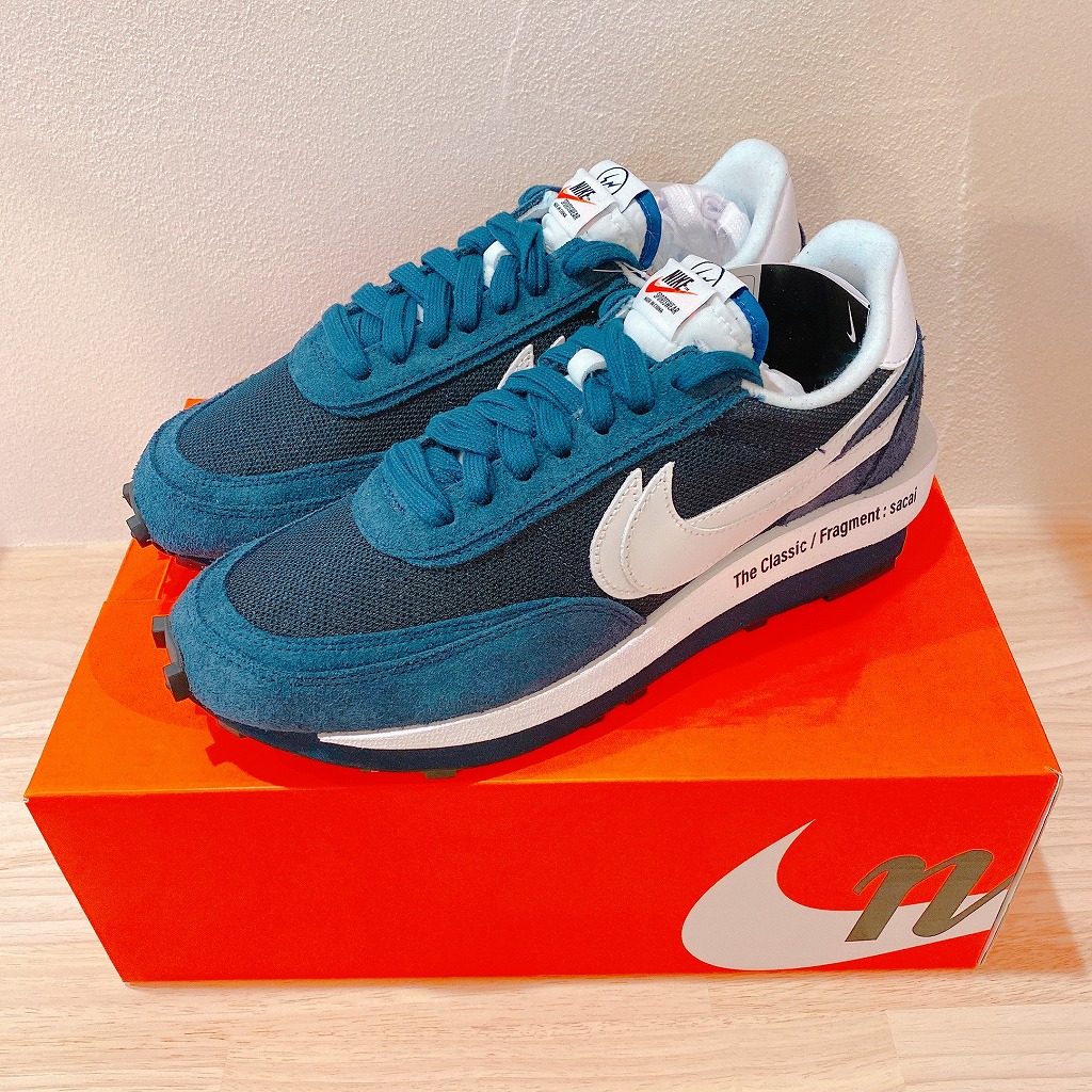 FRAGMENT DESIGN × sacai × NIKE LDWAFFLE BLACKENED BLUEの所有者