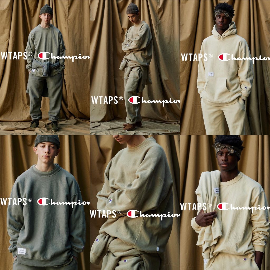 WTAPS × CHAMPION 2022コラボアイテムが1/15に国内発売予定【全5