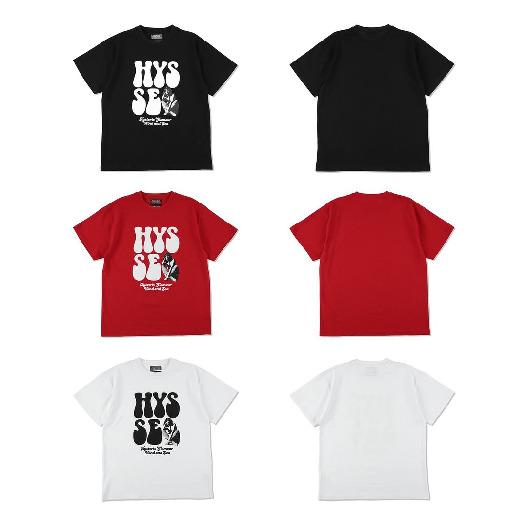HYSTERIC GLAMOUR × WIND AND SEA 2023 第5弾コラボアイテムが11/25に