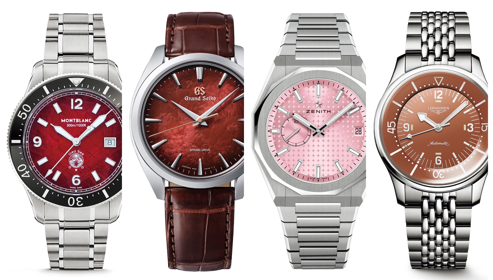 グランドセイコー、ゼニス…周りと差がつく、赤いメンズウォッチ4選
