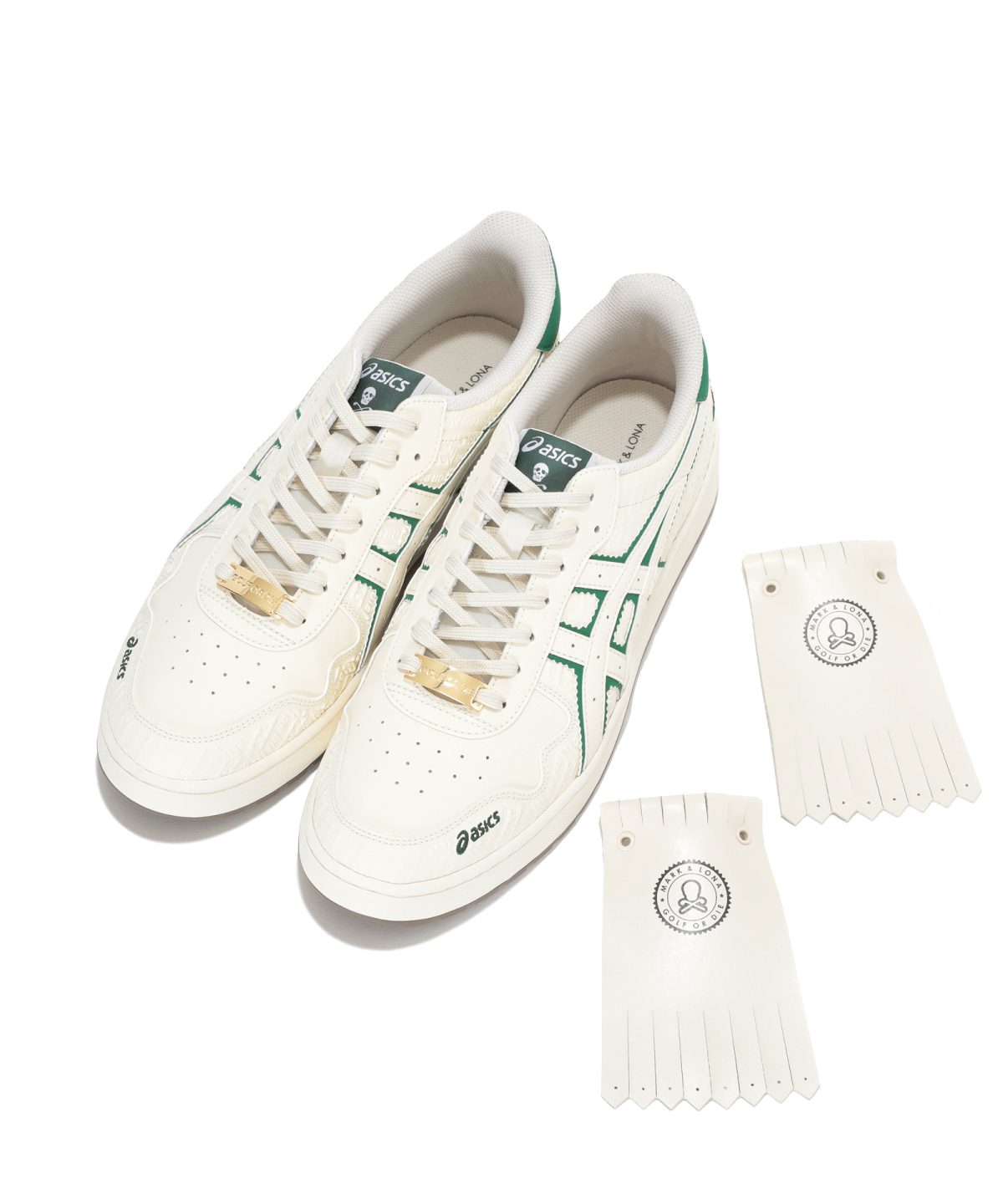 アシックス×マーク ＆ ロナ、名作バスケシューズのゴルフ仕様 | GOETHE