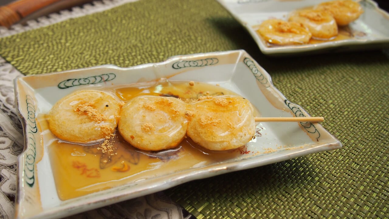 日立市】「憩のサロン・縁～えん～」では昔懐かしい久慈浜みつ団子と