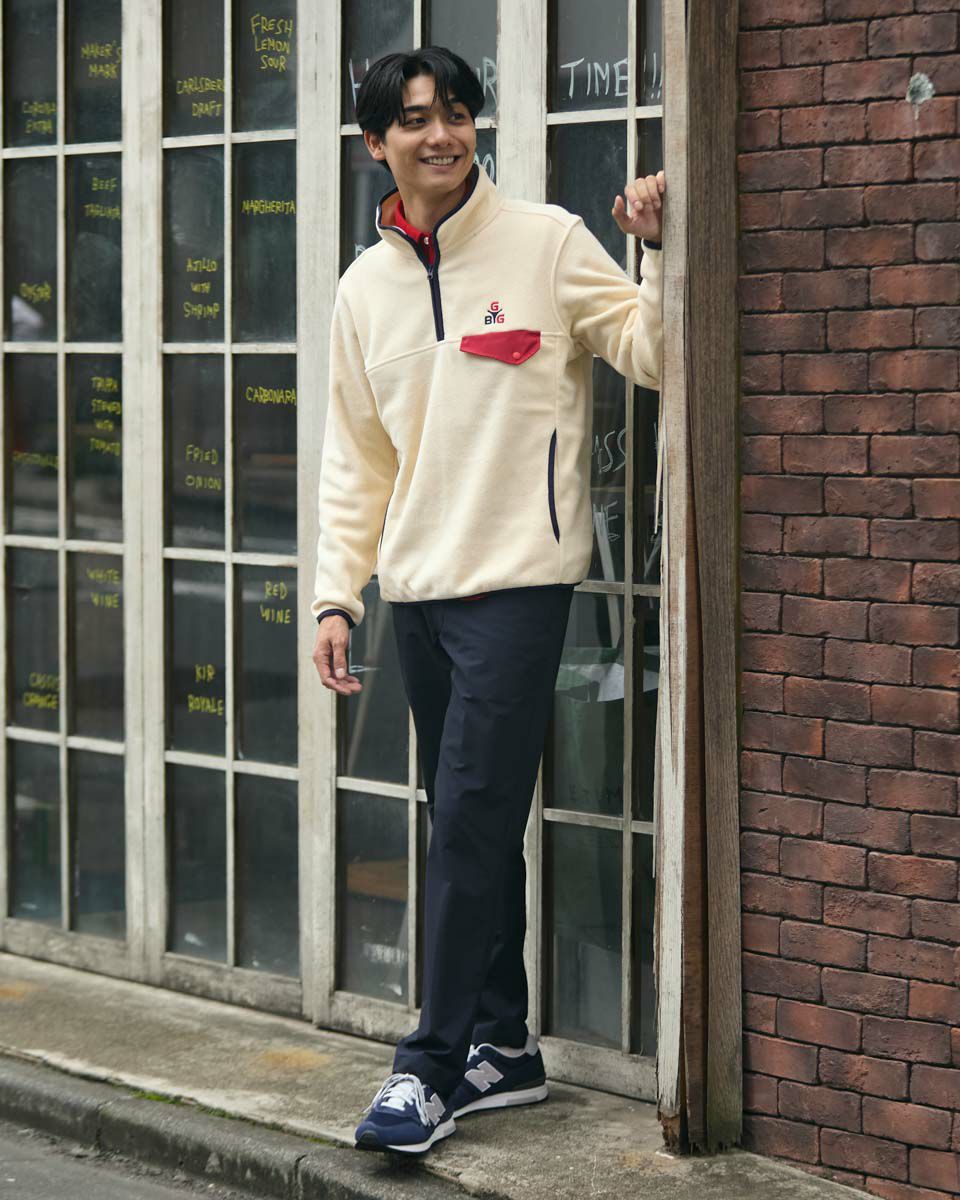 GB GOLFSPIKE ハーフZIPスウェット | ゴールデンベアストア