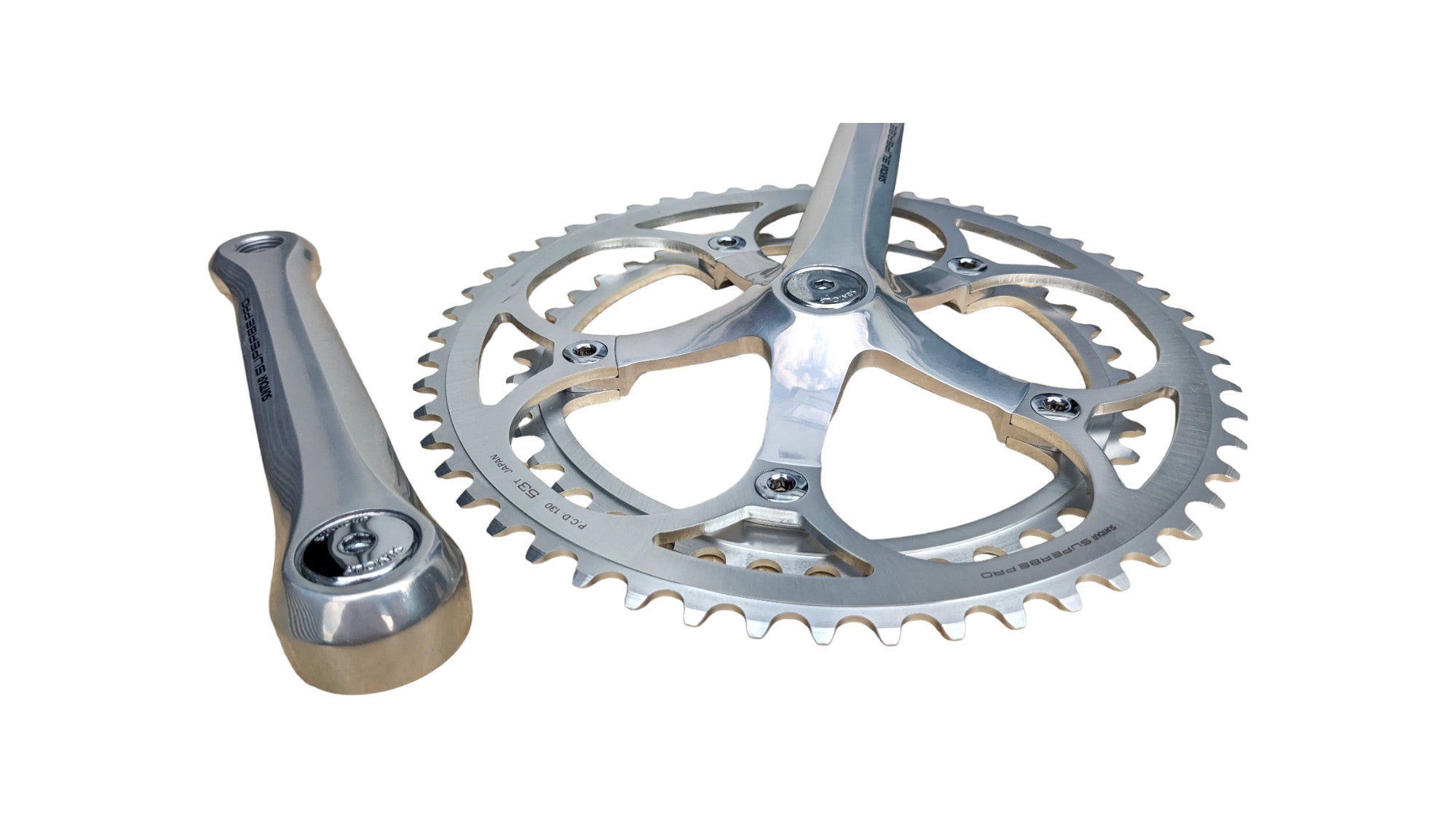 NOS Suntour Superbe Pro Crankset CW-SB10 – Goldensteelcycles