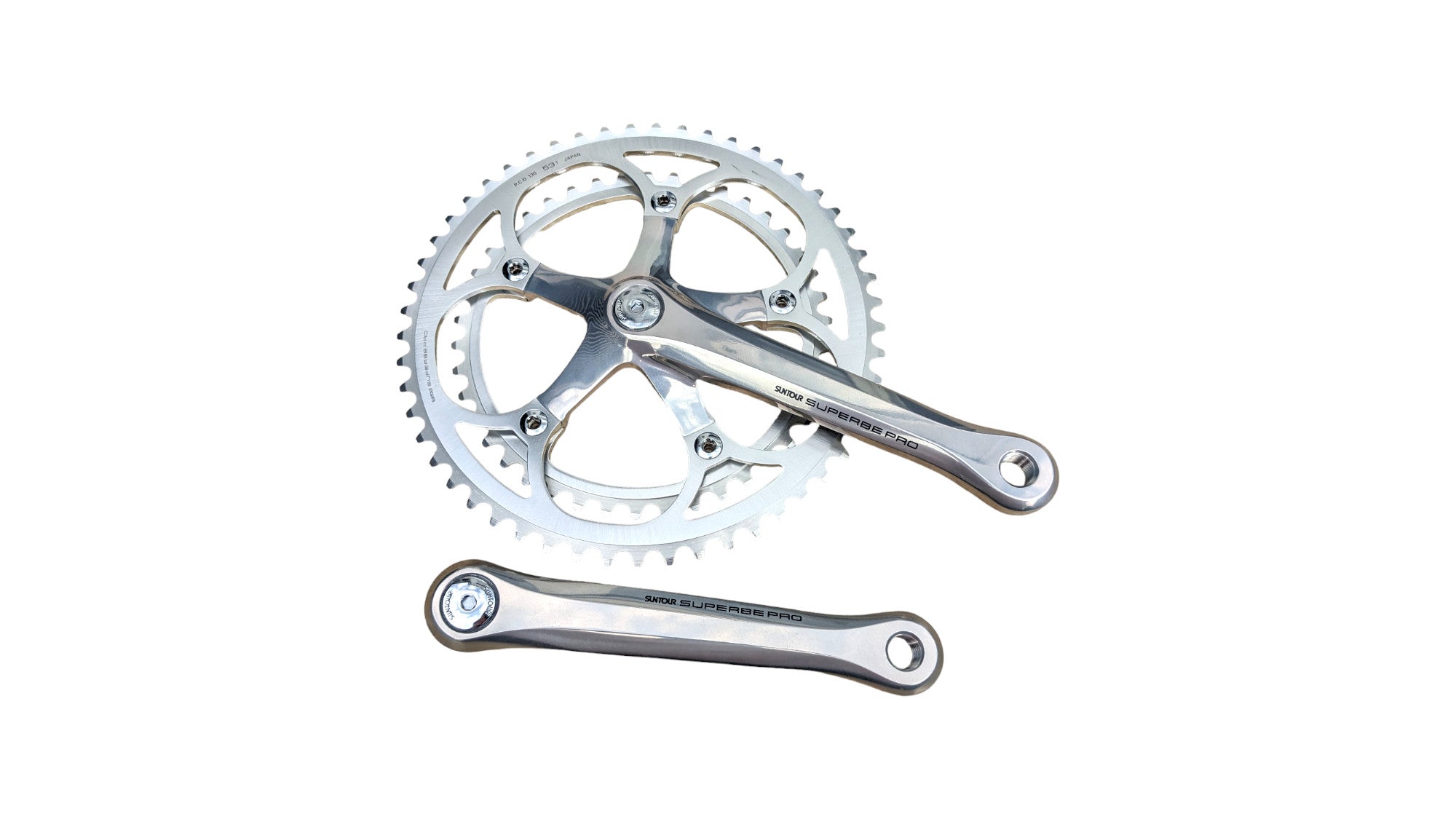 NOS Suntour Superbe Pro Crankset CW-SB10 – Goldensteelcycles