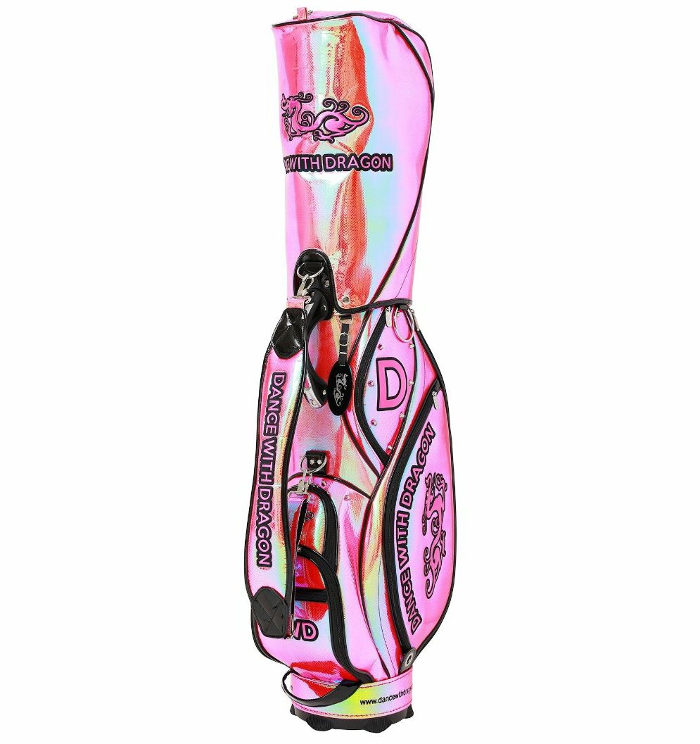 ダンスウィズドラゴン エナメル キャディバッグ（2021年モデル）5分割