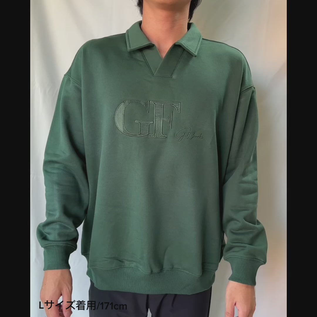 ゴルフフリークス】GF logo sweat shirts(GFロゴスウェットシャツ