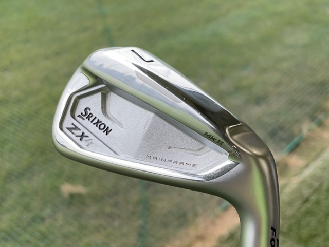 試打＆評価】スリクソン ZX4 MKⅡアイアン／外観がシャープに、寛容性