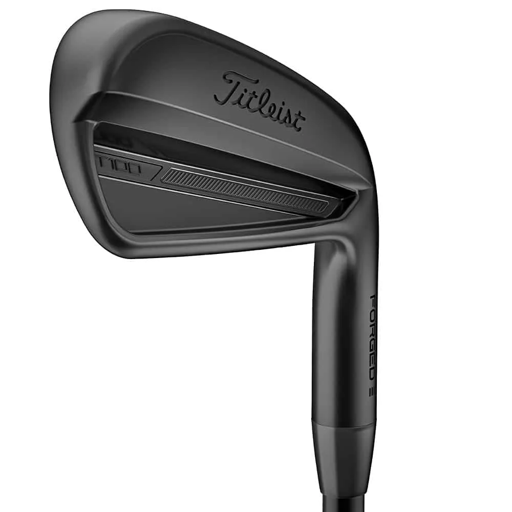 Titleist T100 Black Prior Generation Custom Fit Irons - Fast