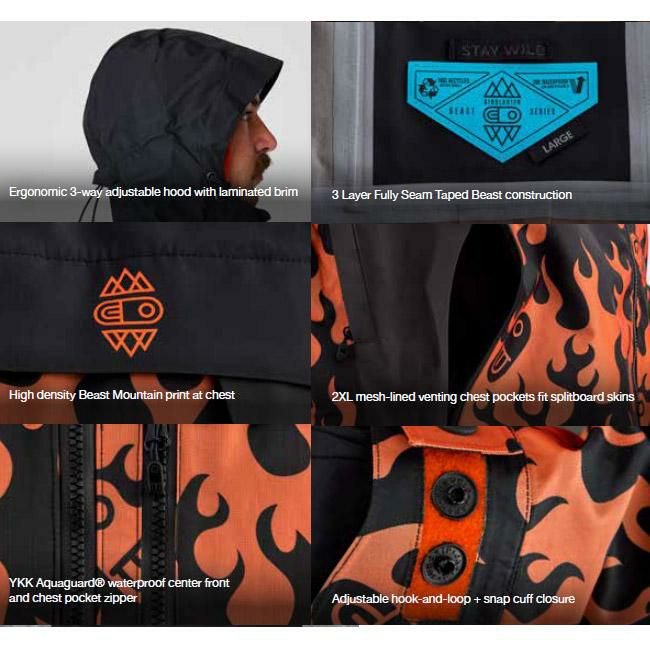 エアブラスター AIRBLASTER Beast 3L Jacket 24-25 ビースト 3LAYER