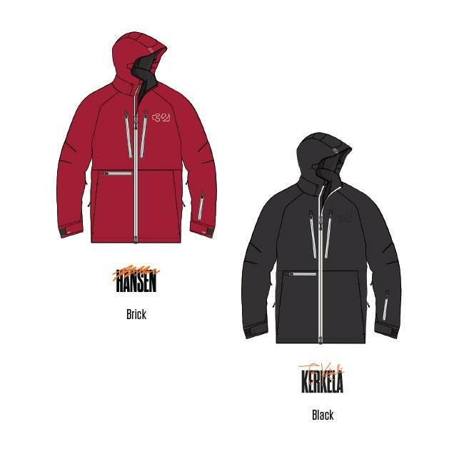 サーティーツー ジャケット THIRTYTWO TM RECYCLED JACKET 25-26