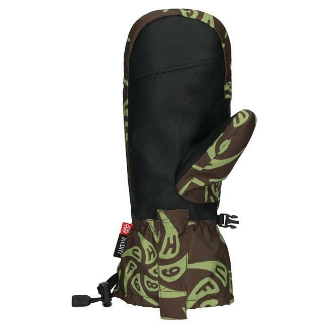 686 シックスエイトシックス LANDER ミトン HUF SWIRL メンズ 25-26