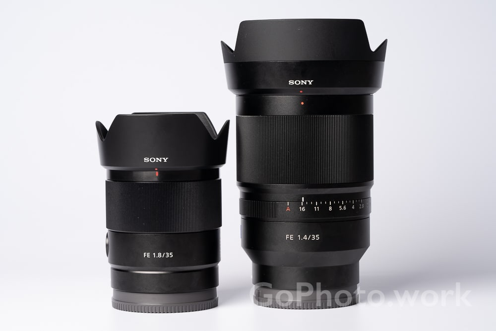 SEL35F18F SEL35F14Z 実写比較レビュー | blog ーGoPhoto.work