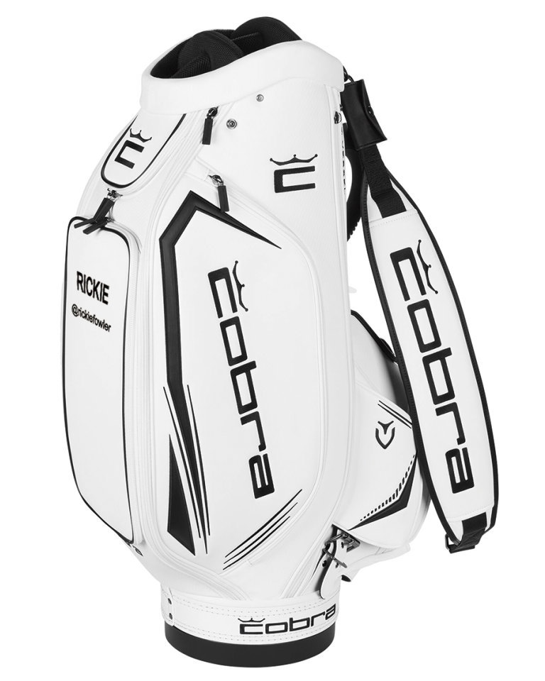 COBRA PUMA GOLF 刺繍入り特製キャディバッグ“リッキー・ファウラー