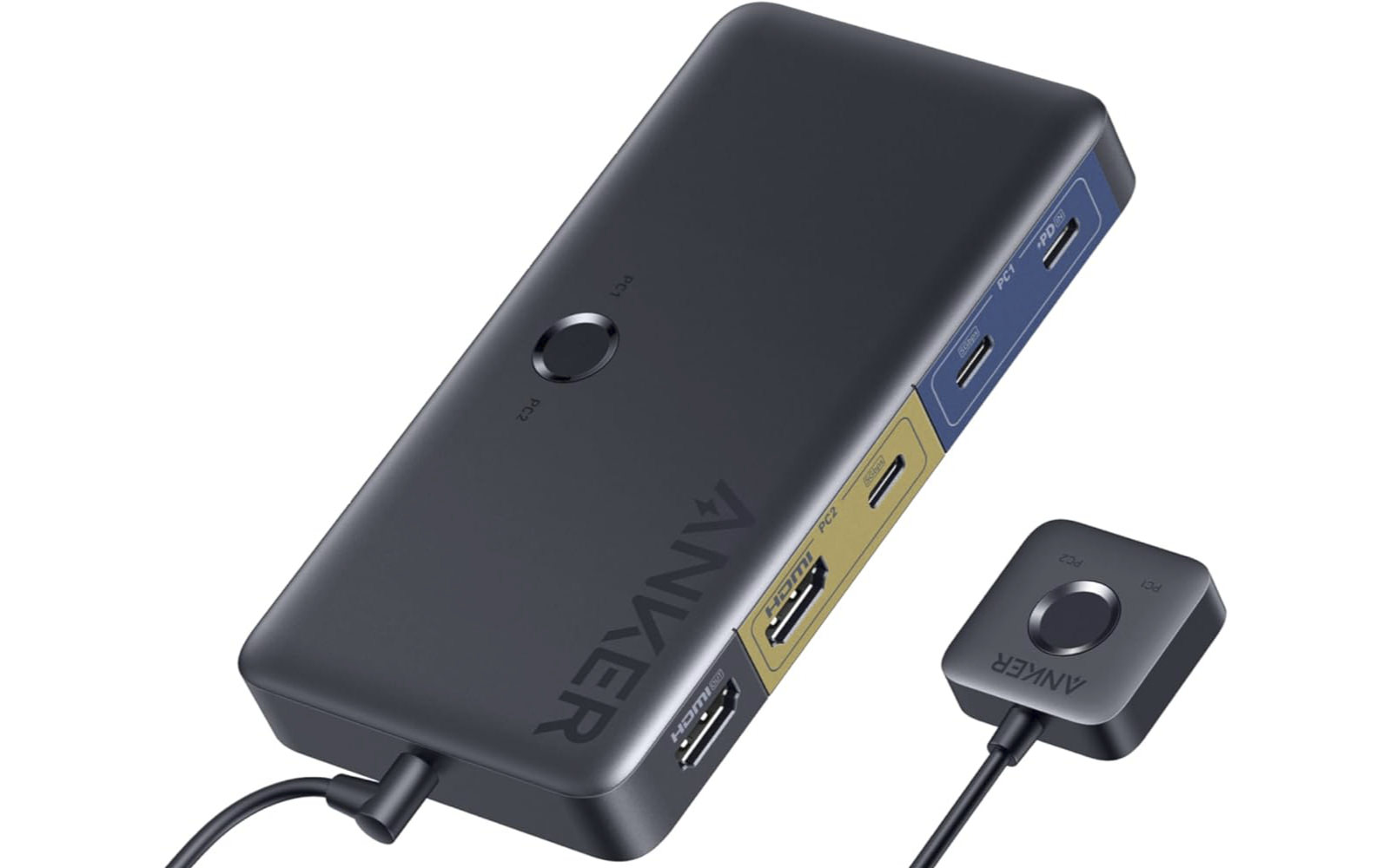 Anker、USB-CハブとHDMI切替器を一体化したマルチな製品を発売 | ゴリミー