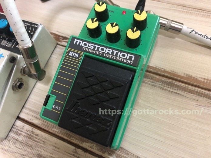 Ibanez MT10 MOSTORTIONがプレミアな理由、MOSFETとは？
