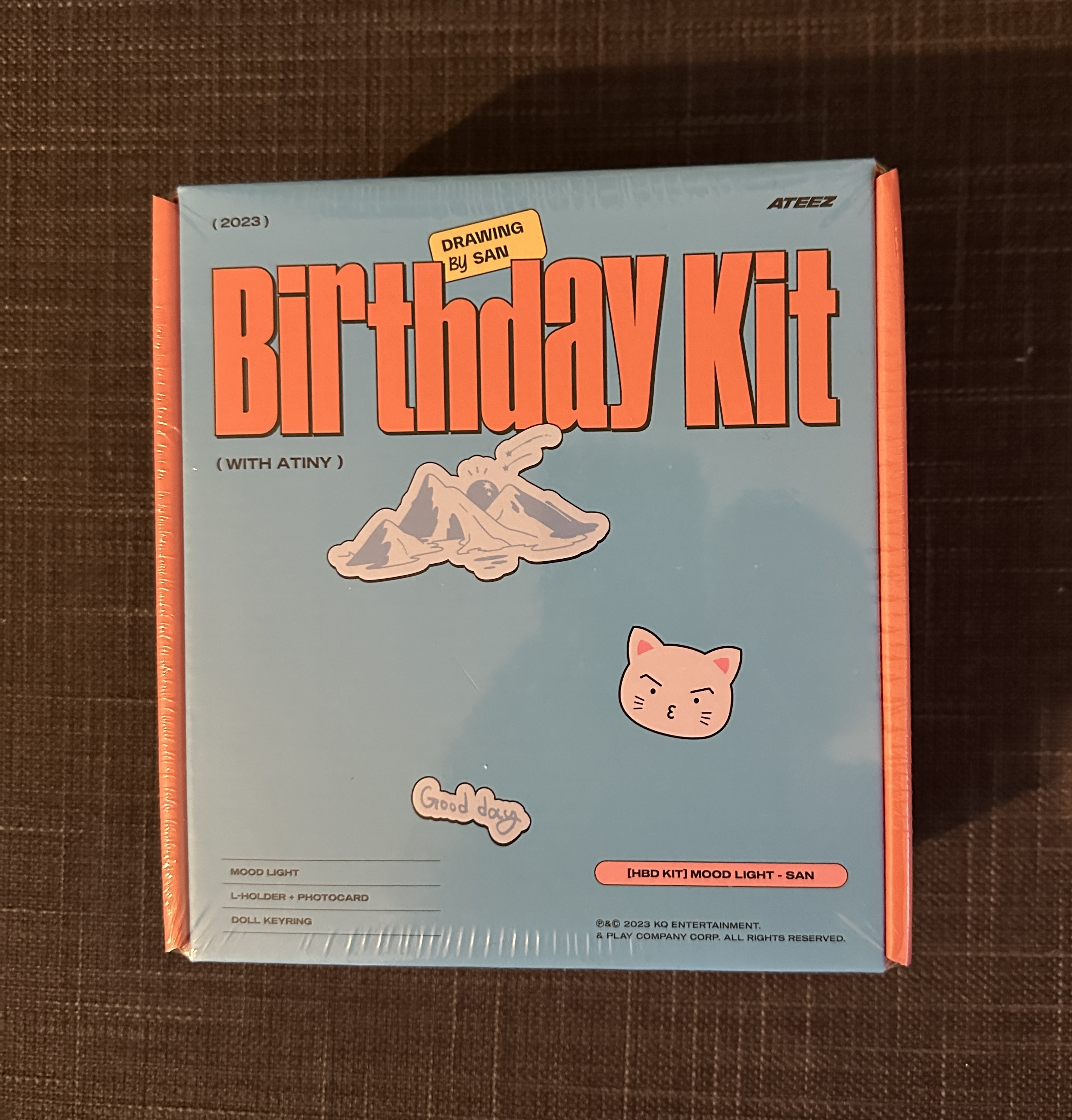 COLLECTIBLES :: SEALED ATEEZ SAN OFFICIAL BIRTHDAY MD 2023