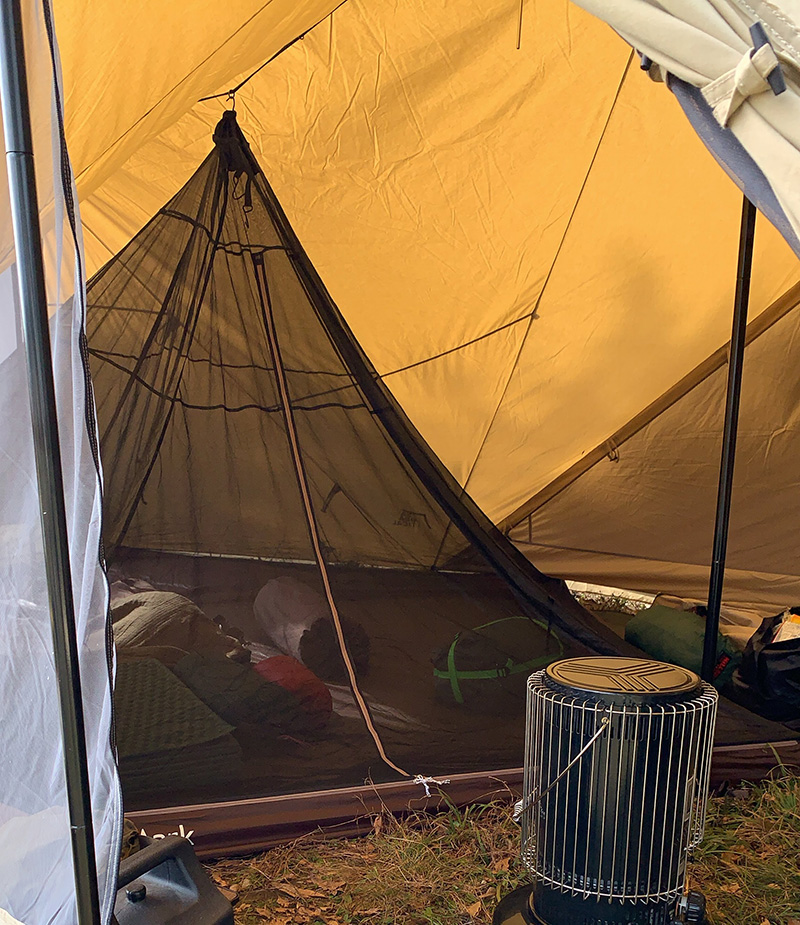 サバティカル スカイパイロット初張り！サーカスインナーを吊ってみた！