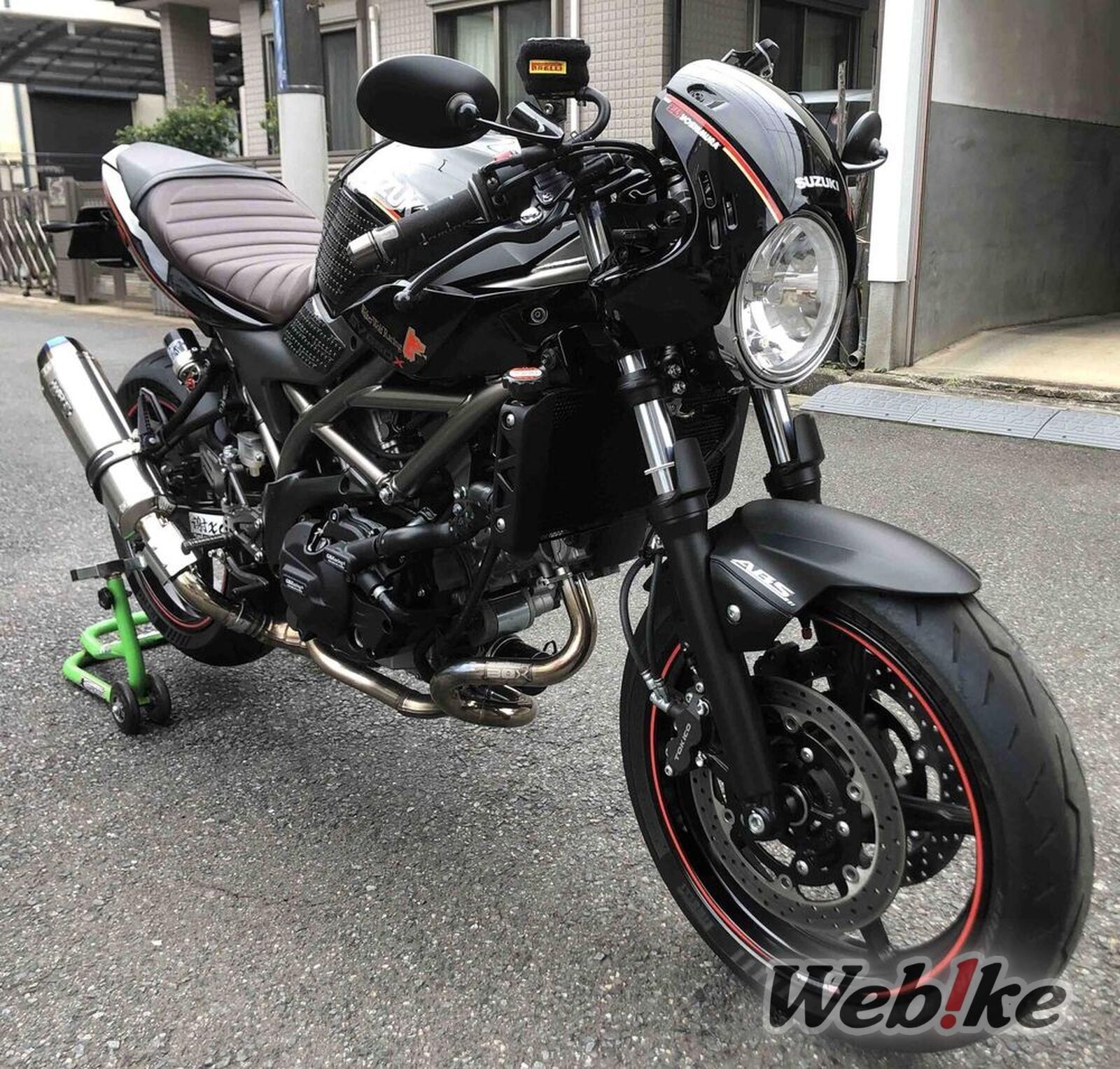 One all-mighty bike for the whole family: SUZUKI SV650X Custom