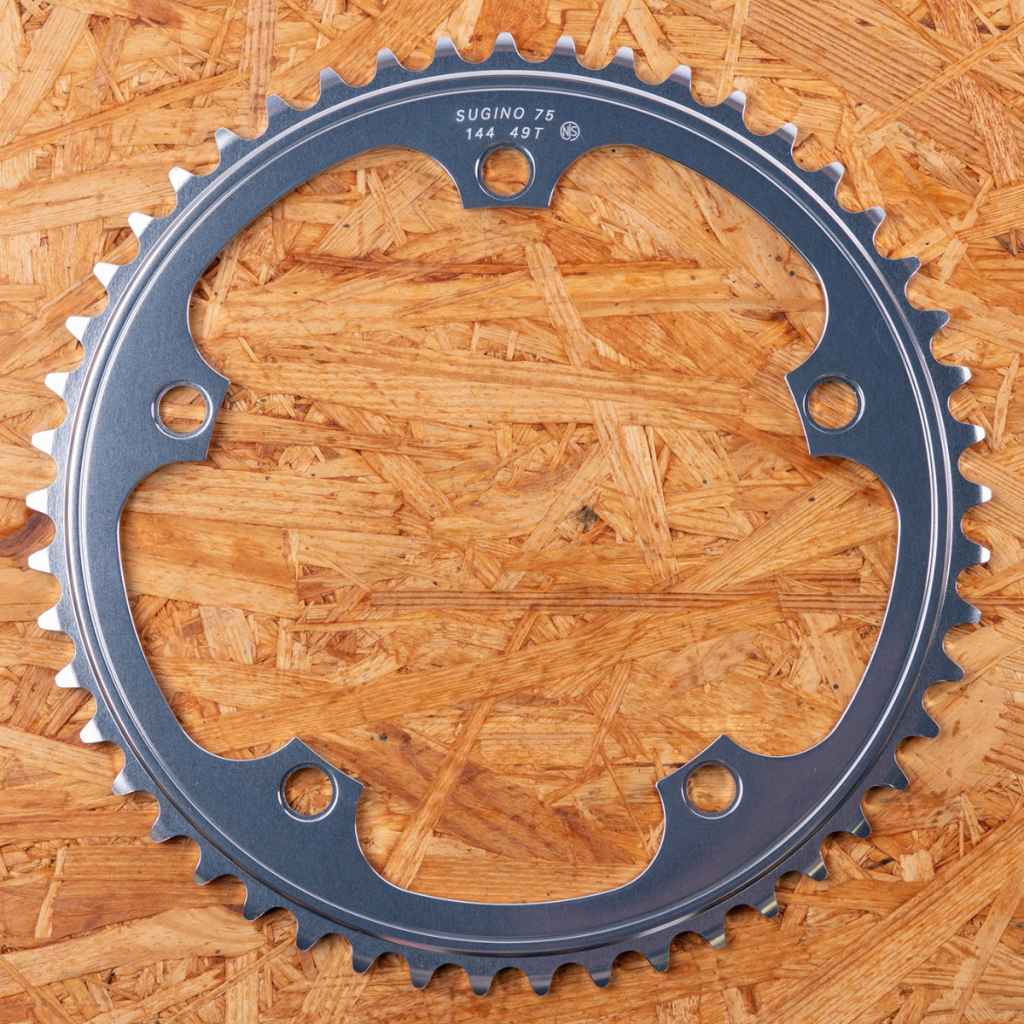 SUGINO* SSG144 chainring (silver) - BLUE LUG GLOBAL ONLINE STORE