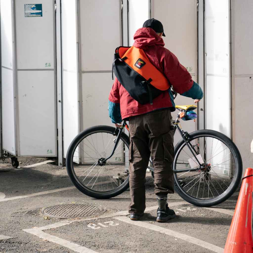 DE MARTINI* 3602 messenger bag (canvas red) - BLUE LUG GLOBAL