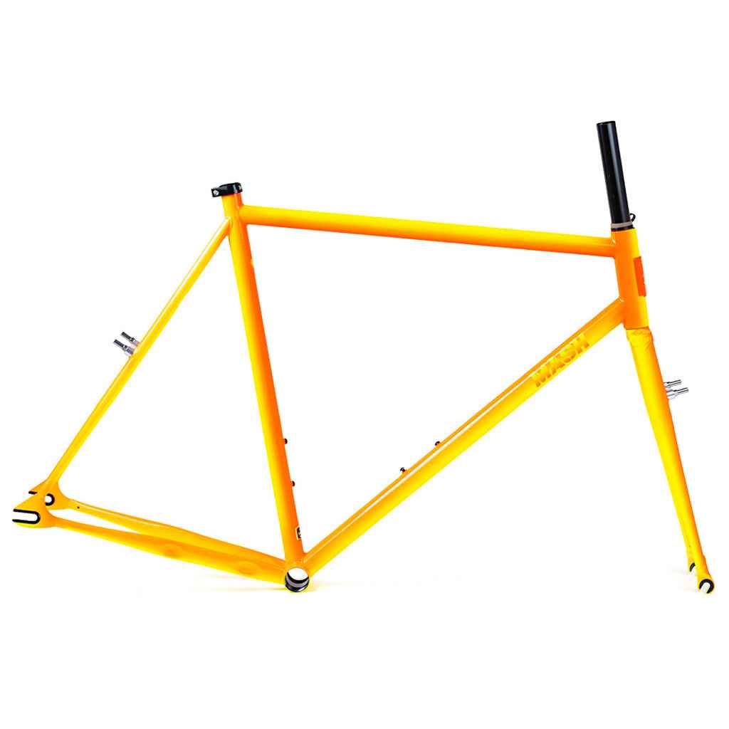 MASH* steel frame set (orange/yellow fade) - BLUE LUG GLOBAL