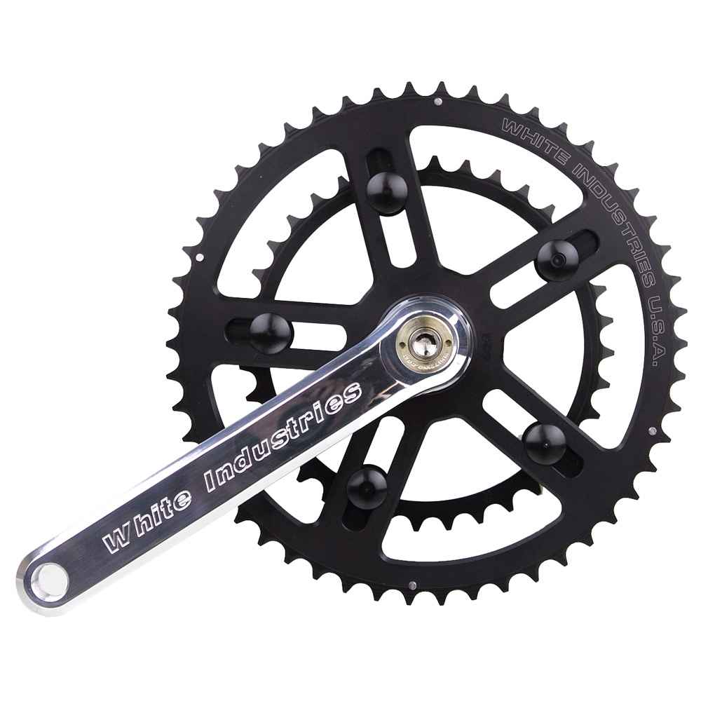 WHITE INDUSTRIES* VBC road crank set (silver) - BLUE LUG GLOBAL
