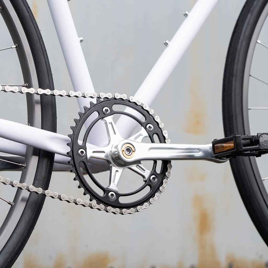 BLUE LUG* RMC track crank set (all black) - BLUE LUG GLOBAL ONLINE