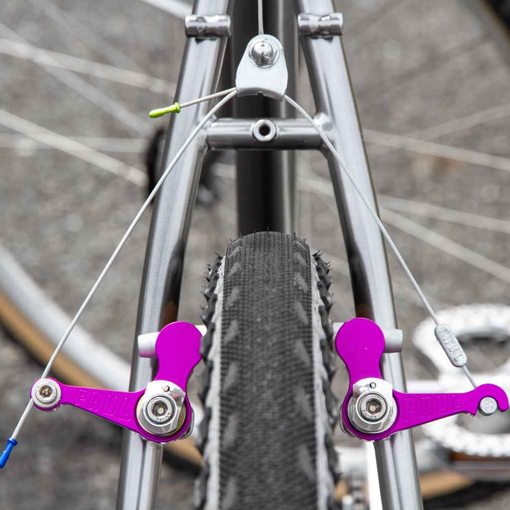 PAUL* neo retro canti brake (purple) - BLUE LUG GLOBAL ONLINE STORE