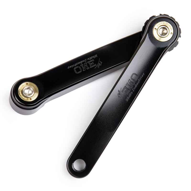 WHITE INDUSTRIES* eno single speed crank arm (black) - BLUE LUG