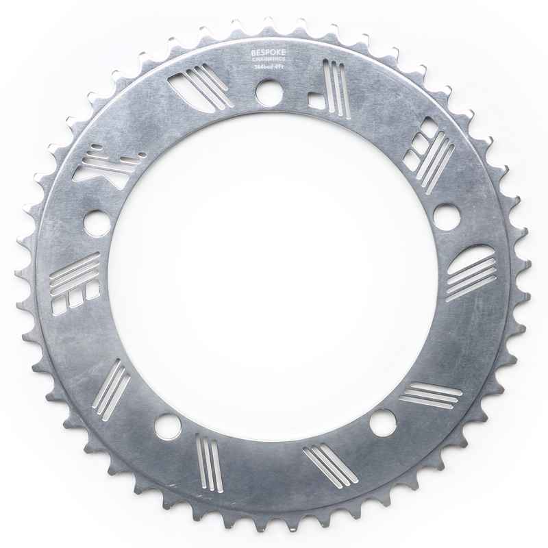 DELUXE CYCLES* chainring (silver) - BLUE LUG GLOBAL ONLINE STORE