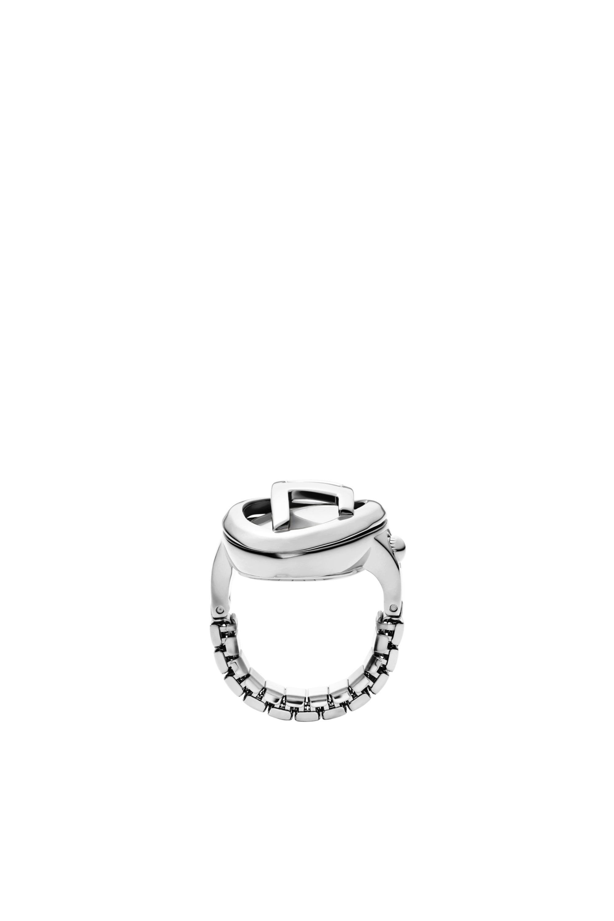 Women's D-Era stainless steel ring watch | Silver | Diesel