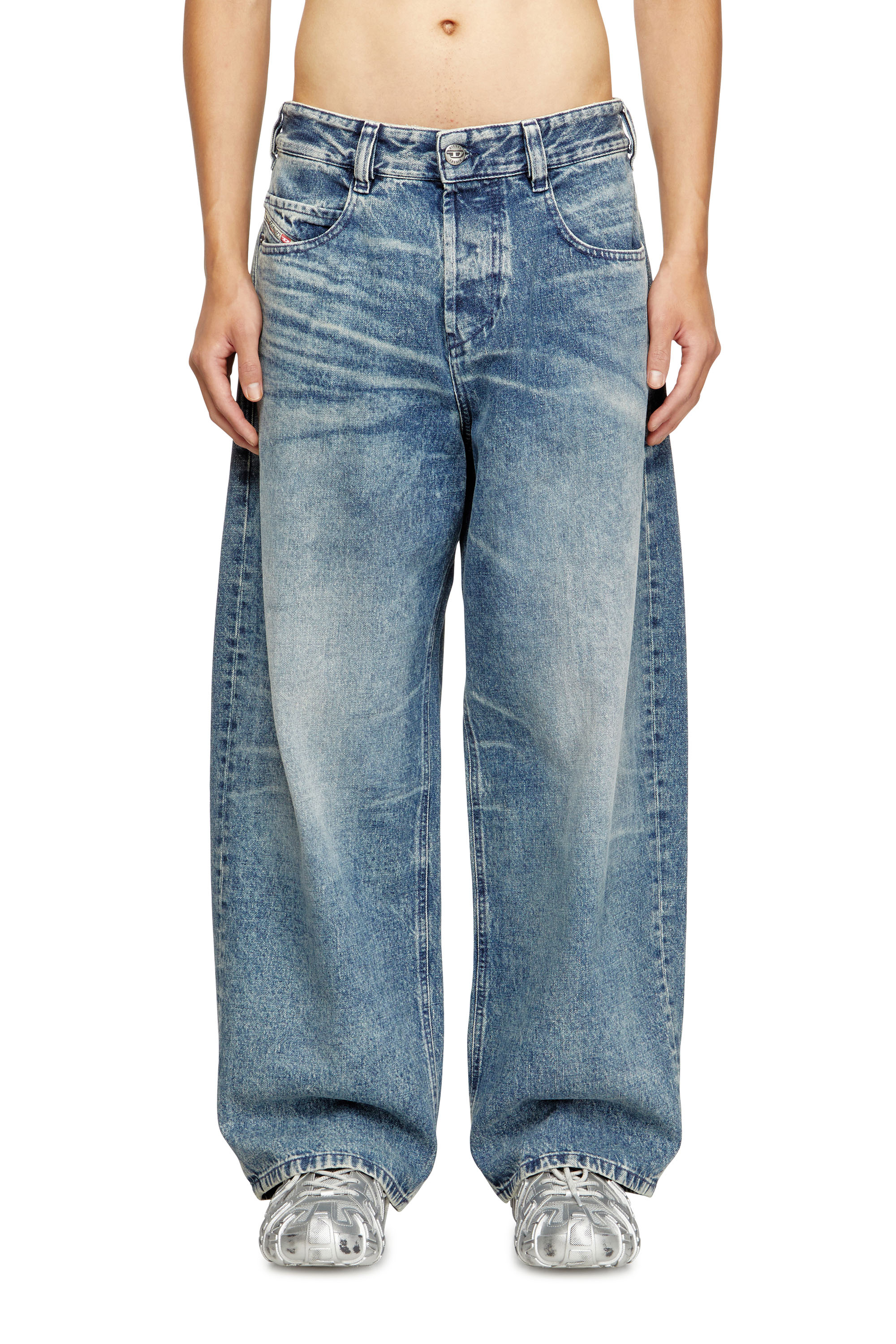 Women's Relaxed Jeans | Light Blue | Diesel 1997 D-Enim