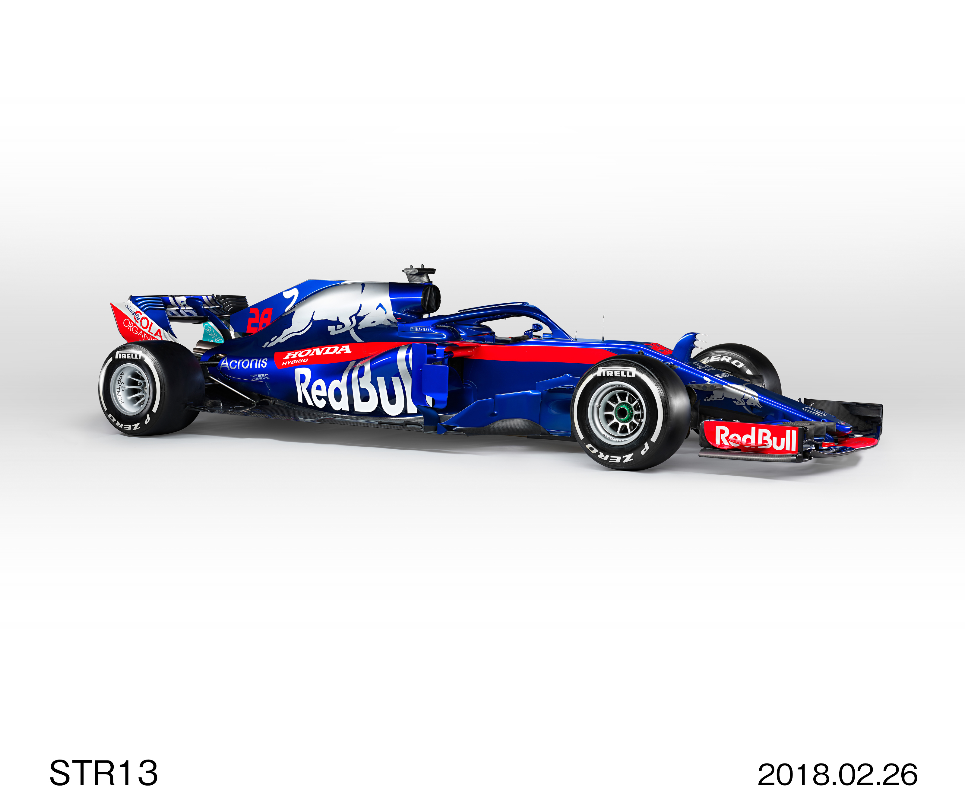 Red Bull Toro Rosso Honda、新型マシン「STR13」を公開 | Honda 企業