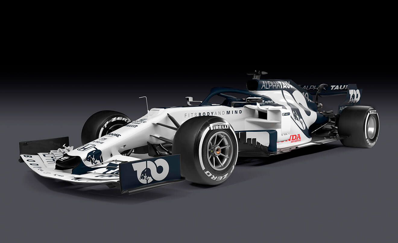 2020 Scuderia AlphaTauri Honda AT01｜F1マシン Powered by Honda｜F1