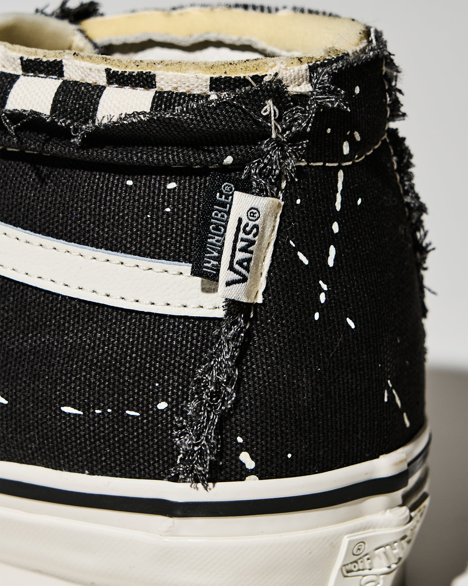 LX SK8 MID FRAYED (INVINCIBLE EXCLUSIVE) – INVINCIBLE | Official