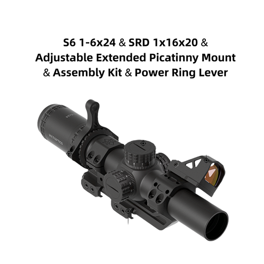 S6 1-6x24 SFP LPVO Rifle Scope (OPSL22&23) | Budget LPVO – Vector