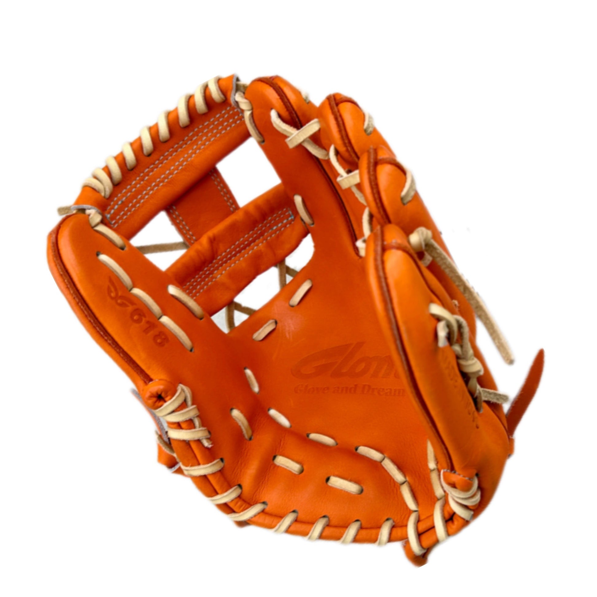 硬式用｜内野手用｜618型｜Glom定番48｜ジュテルレザー｜未型付/型付済