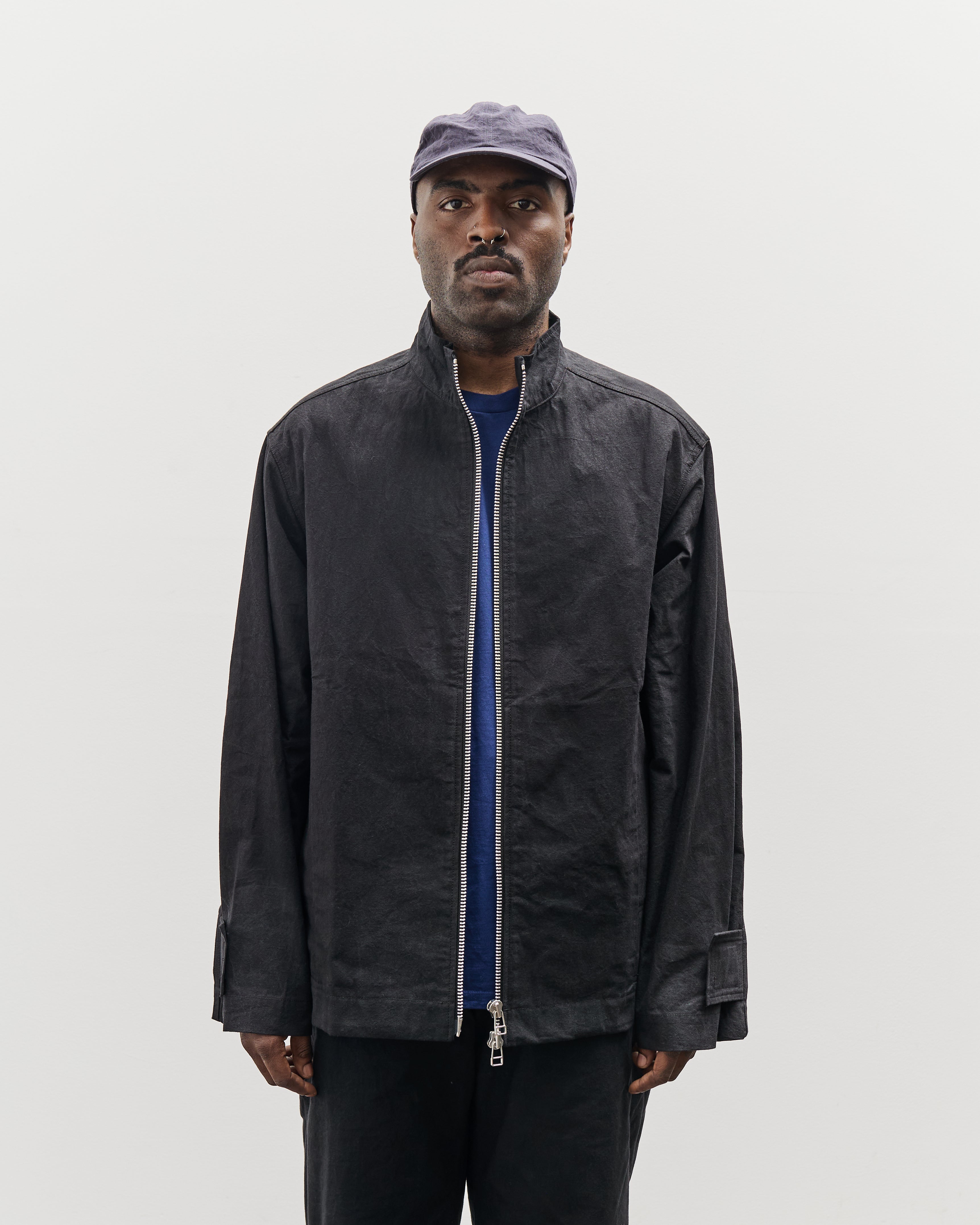 MAN-TLE R18S7 Block Jacket, Black Wax – Glasswing