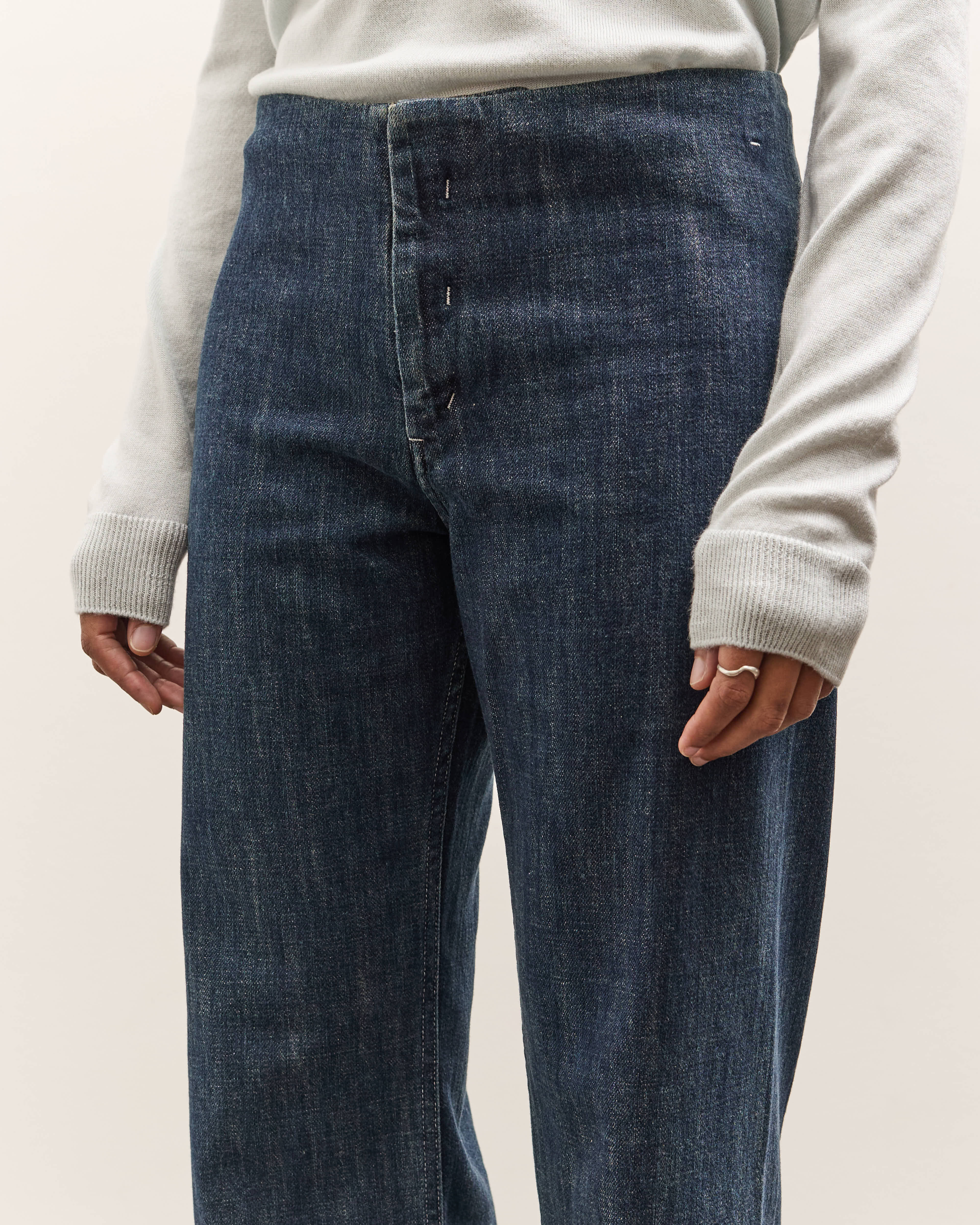seya. Tofu Jeans, Faded Indigo – Glasswing
