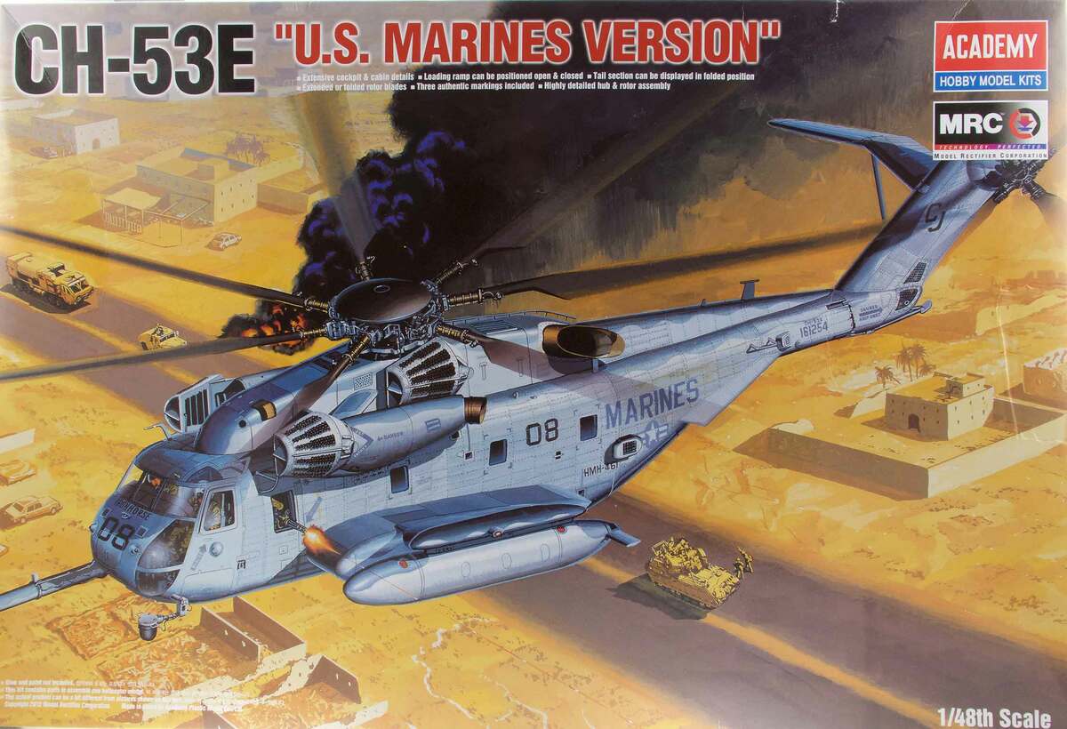 CH-53E Super Stallion (1/48) Academy | Glenn Hoover Models