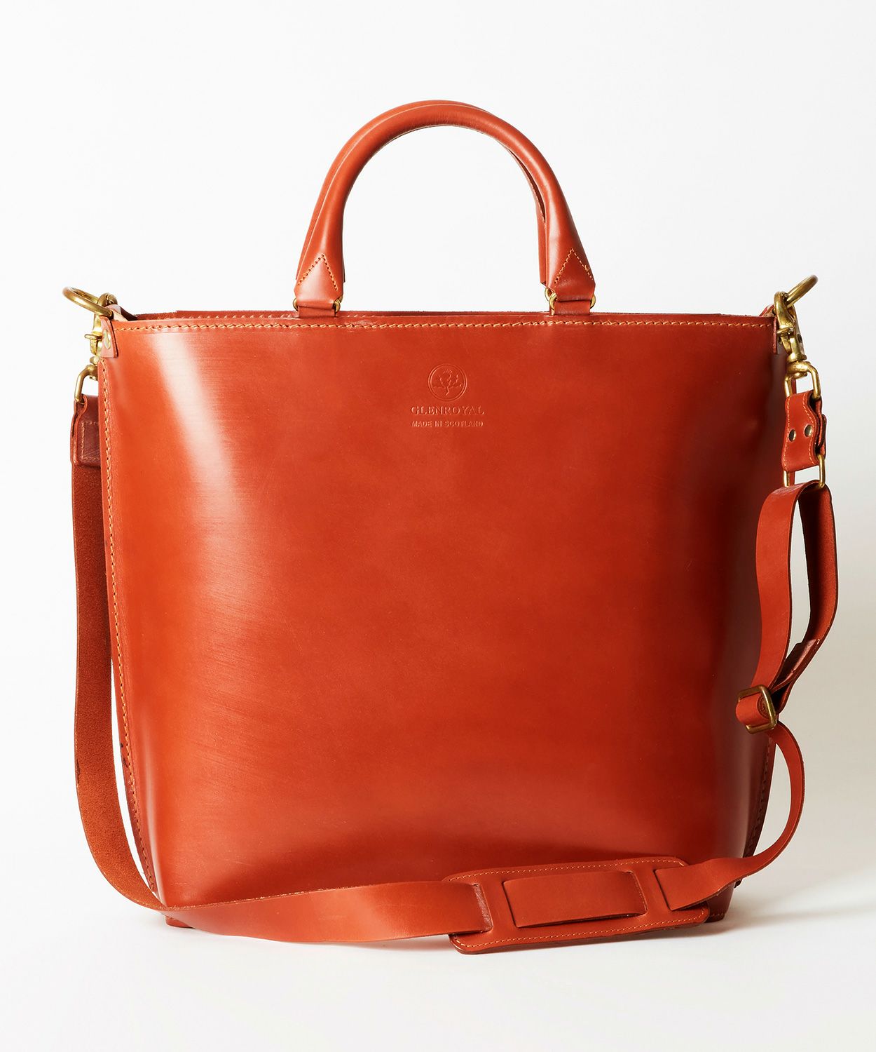 2ハンドルジップトップトートバッグ 全3色 | ブライドルレザーの名門