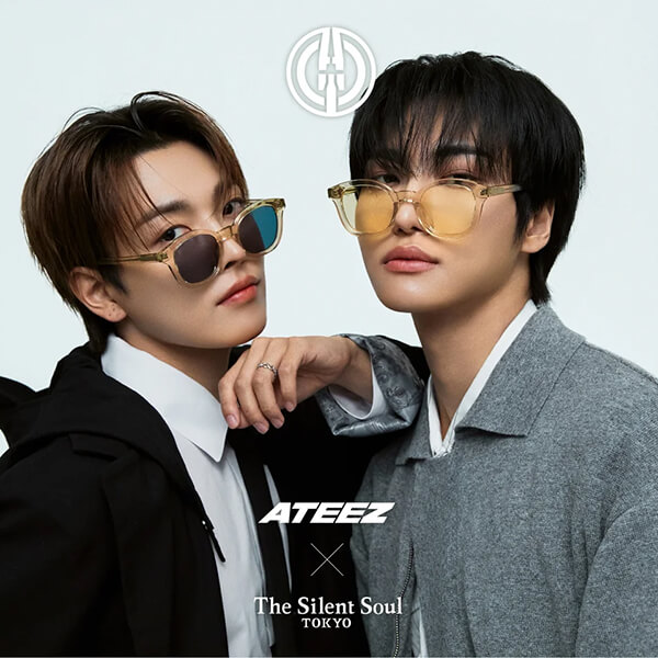 アイウェアブランド“The Silent Soul”から販売中の、ATEEZ限定コラボ
