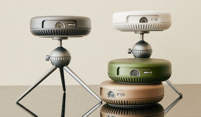 レビュー】Adget Pocket Projector使ってみた！実際の投影をたくさんの