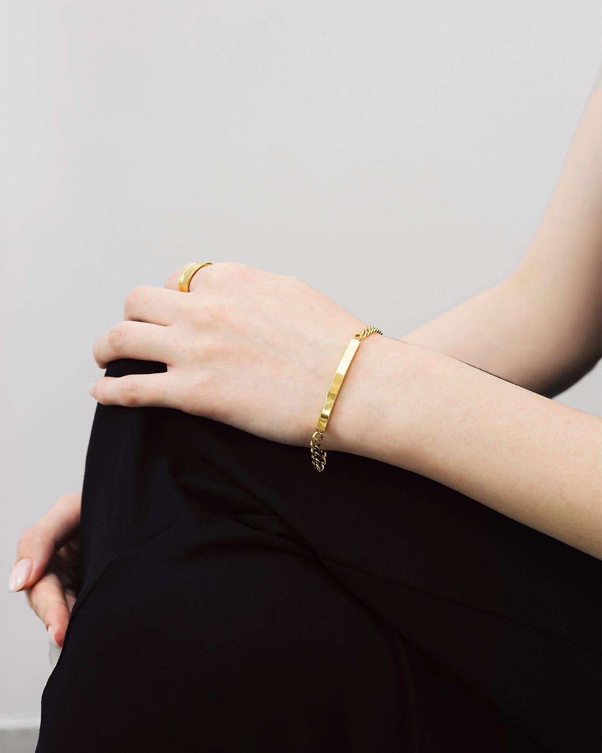 Plate chain bracelet ブレスレット｜GLUCK（グルック）公式通販サイト