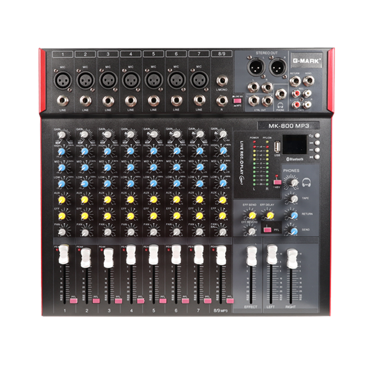 G-MARK MK800MP3 Professional Audio mixer G-MARK