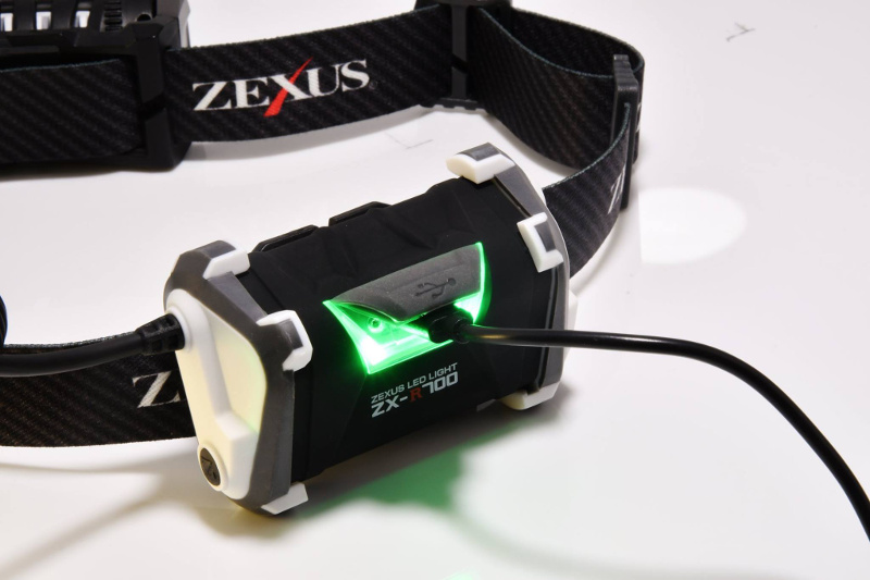 ゼクサスから待望の充電式LEDヘッドライト「ZXR700/ZXR350/ZXR260」が